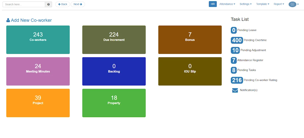 Insightful & Intuitive Dashboard Screenshot